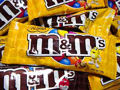 i love m&m's